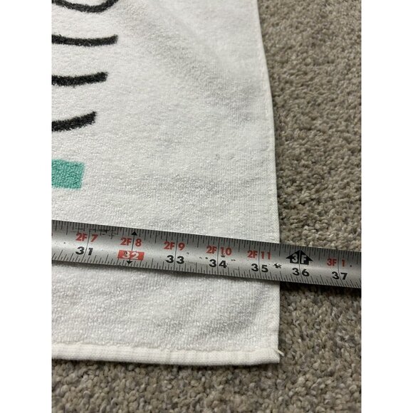 Vintage American Express‎ Don't Set Sail Boat Beach Towel 55" X 36" Amex - Picture 4 of 7